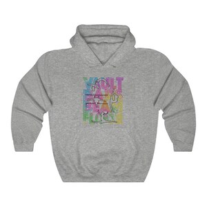 Gymmastics hoodie, gymnastics sweatshirt, gymnastics clothes, gifts for gymnast, nisex Hooded Sweatshirt image 5