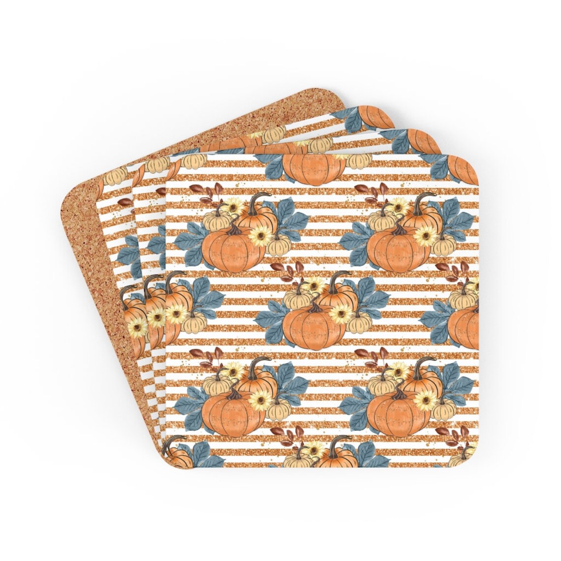 Fall Coasters Fall Home Decorations Fall Home Decor Pumpkin Etsy UK