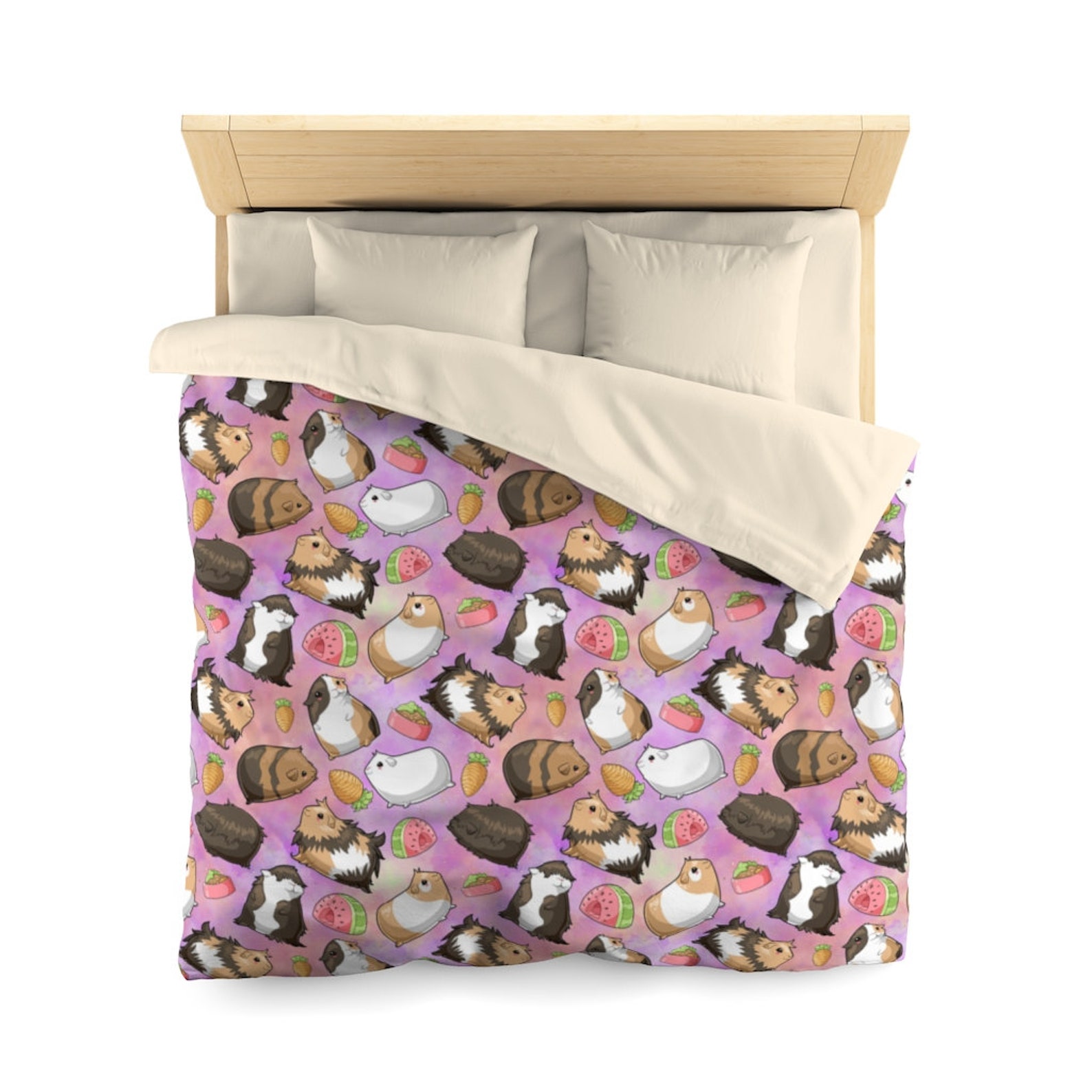 Guinea pig duvet guinea pig blanket Microfiber Duvet Cover Etsy