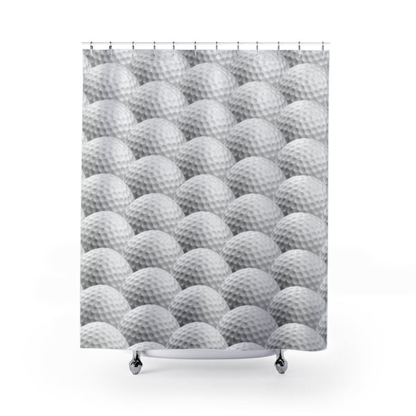 Golf Shower Curtain Etsy