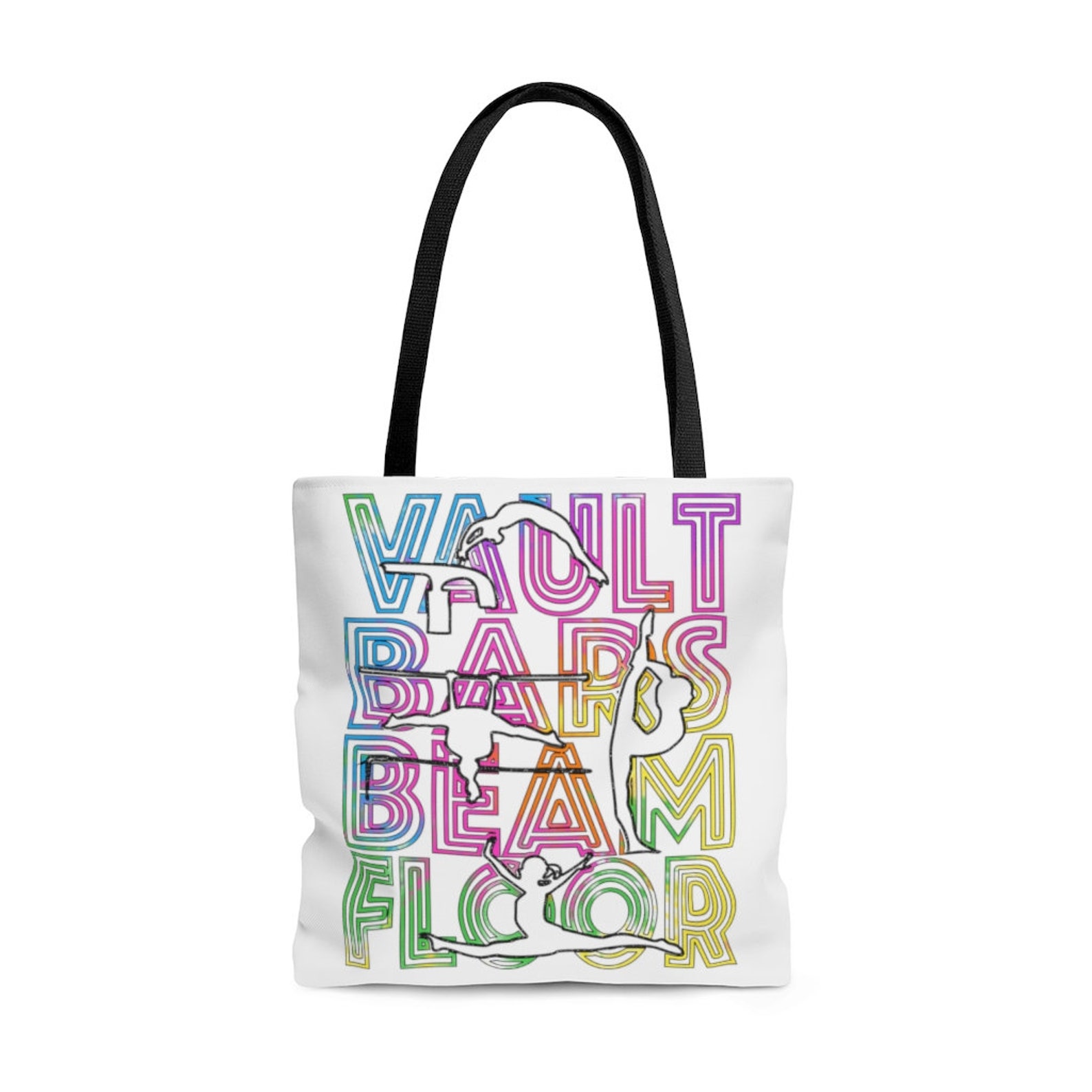Gymnastics Tote Bag Gymnastics Bag Gifts for Gymnast Gifts Etsy