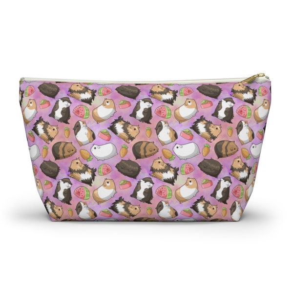 Guinea pig pouch, Guinea pig make up bag, Guinea pig pencil case, women's make up bag, make up bag, animal pouch, gifts for animal lovers