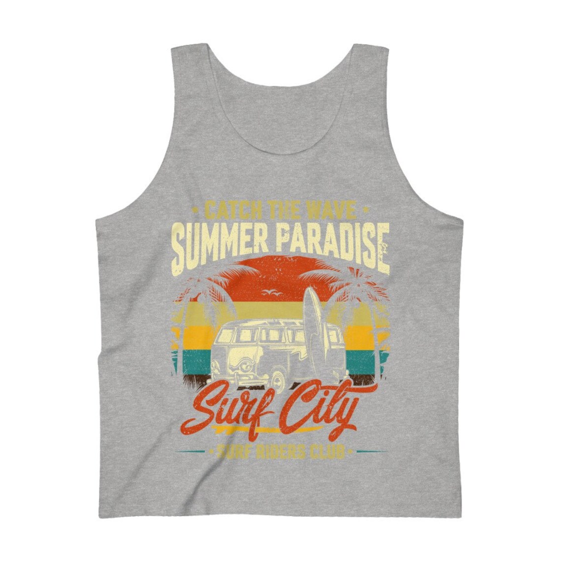 Surfing Tank Top, Men's Tank Top, Men's Tank, Men's Tank Tops, Summer