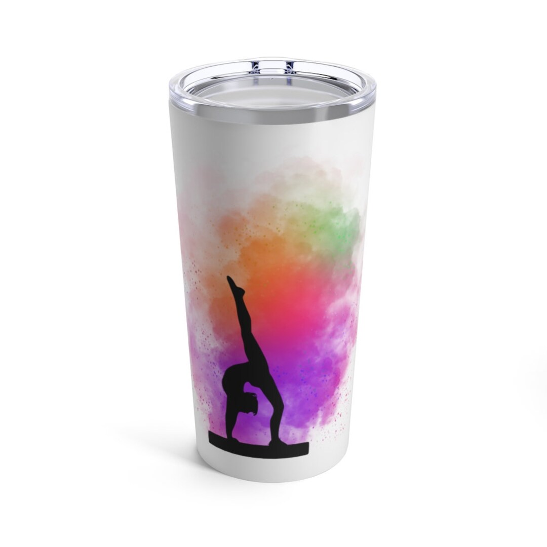 Gymnastics Tumbler Gymnast Tumbler Tumbler 20oz Tumblers Etsy