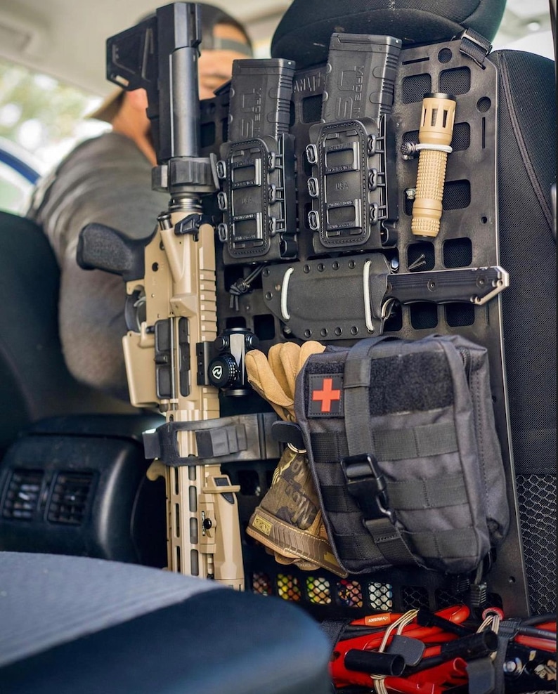 Molle Panel Tactical Gear Molle Pouch Molle Panels Etsy