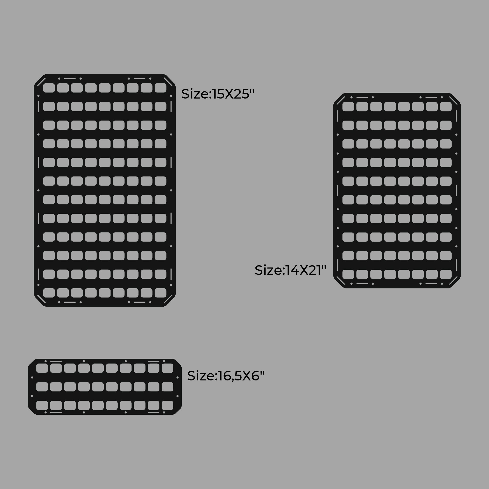 Molle Panel Tactical Gear Molle Pouch Molle Panels Etsy