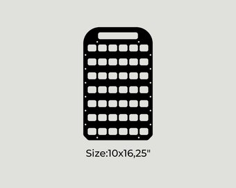 Molle Panel, Tactical Gear, Molle Pouch, Molle Panels, Camping Gear, 10x16,25"