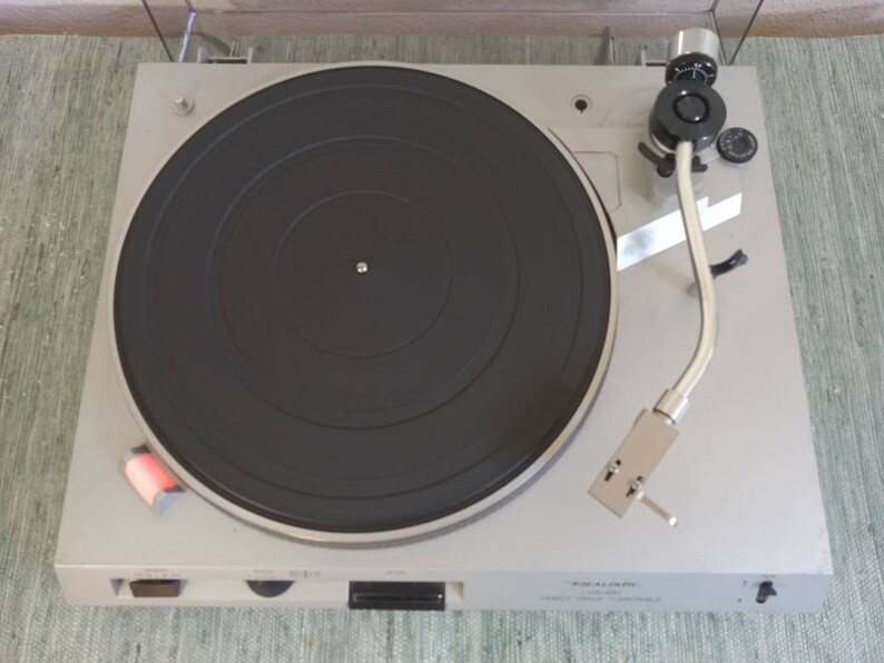 Realistic LAB390 Direct Drive Turntable Japan 1981 Vintage Etsy