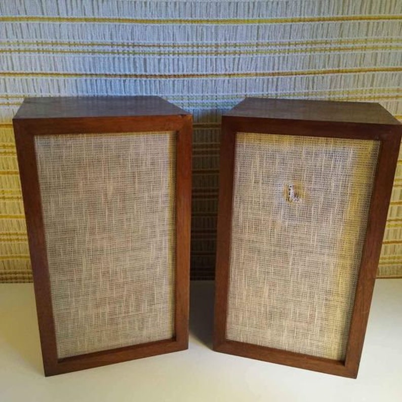 KLH Model 15 Bookshelf Speakers Cambridge Massachusetts 1964 Etsy