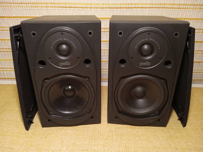 Polk Audio Power Port Bookshelf Speakers Etsy