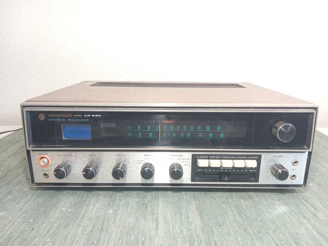 Kenwood KR5150 Vintage Stereo Receiver Vintage Japan 70s Etsy