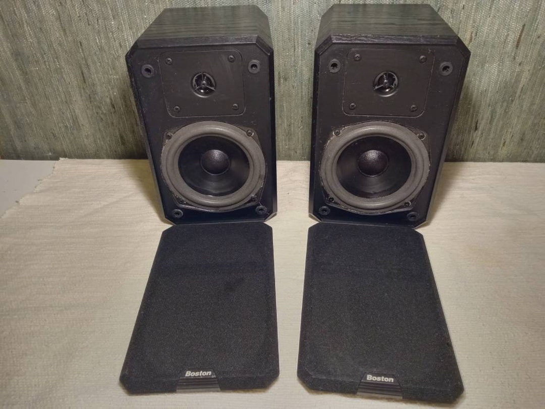 Boston HD5 Bookshelf Speakers Etsy