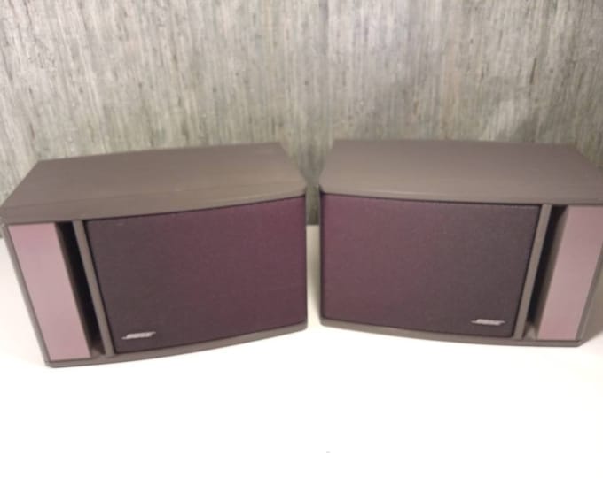 Bose Model 141 Bookshelf Speakers Etsy