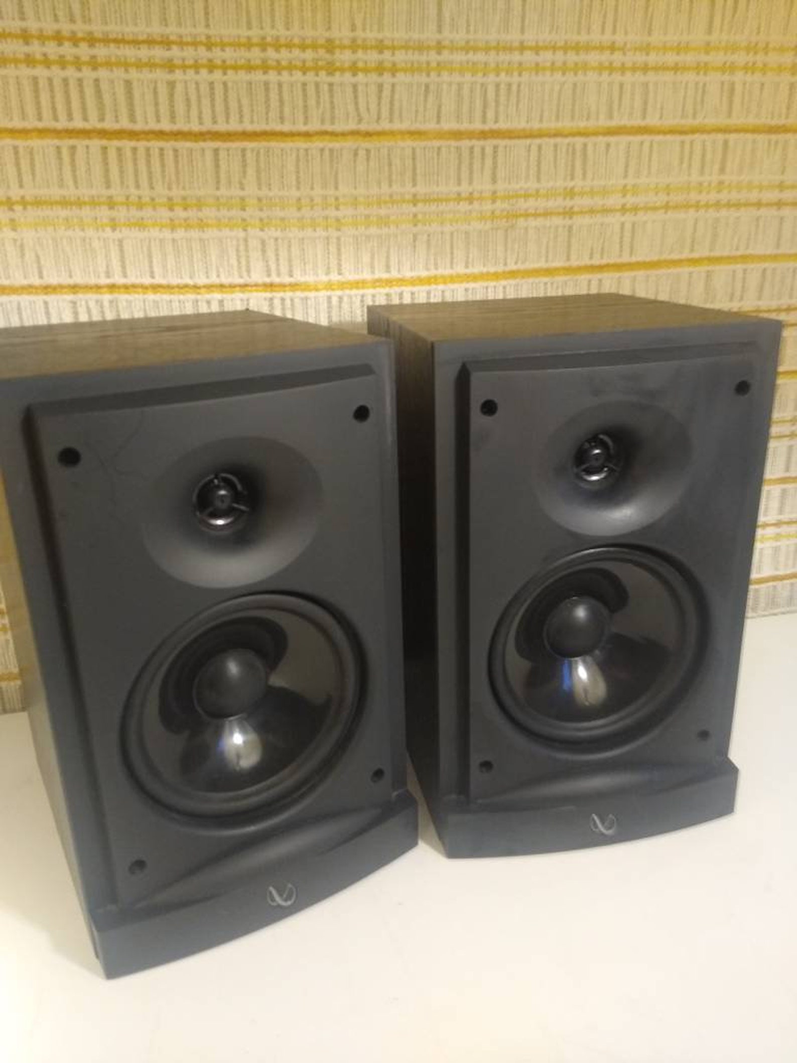 Infinity Reference 2000.1 Bookshelf Speakers Tested Working Etsy