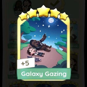 Galaxy Gazing - Monopoly_ Go_Stickers 5 Star ( Golden Blitz  )