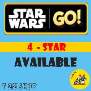 Monopoly_ Go_Stickers 4-sterren (snelle levering) Star Wars-album