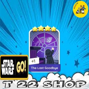 Ostatnie pożegnanie - Monopoly_Go_Stickers 4 Gwiazdki (Szybka dostawa) Album Gwiezdne Wojny
