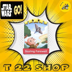 Sizzling Farewell - Monopoly_ Go_Stickers 5 Star ( Fast Lieferung) Star Wars Album