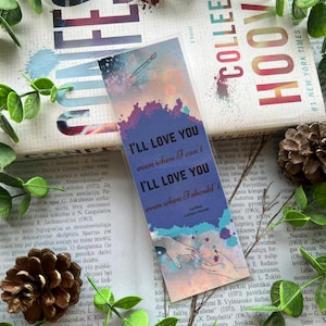 Confess Bookmark L Book by Colleen Hoover L Glossy L Romance - Etsy