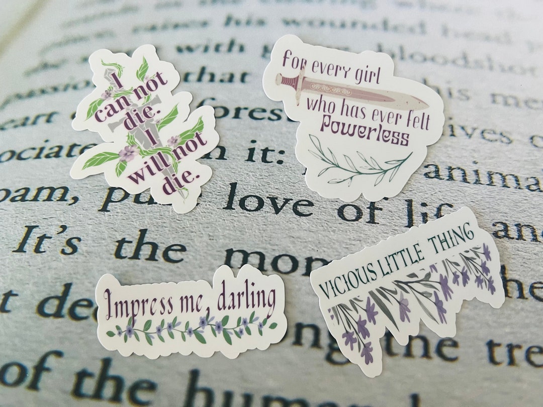 Fairytale Bookshelf Die Cut Kindle Sticker Insert, Kindle Decor And