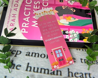 Practice Makes Perfect Quote Bookmark / Rom Com / Romance / Book Lovers
