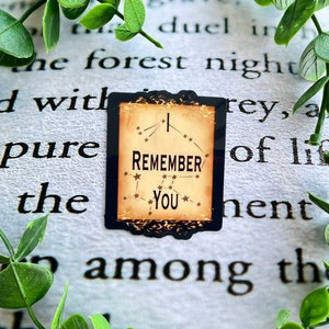 I Remember You l The Invisible Life of Addie LaRue Sticker