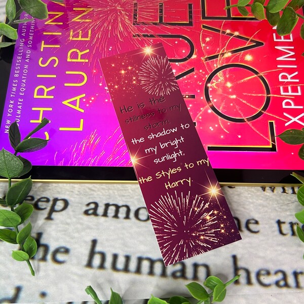 The True Love Experiment Book Bookmark l Romance Reader l Bookish Gifts