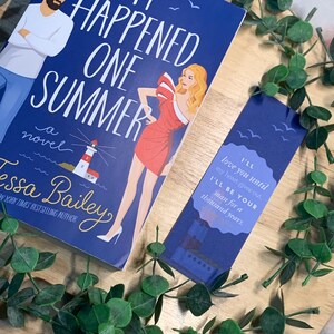 It Happened One Summer Quote Bookmark / Bellinger Sisters Series ...