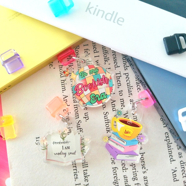 Kindle Charm, (Probably) I Am Reading Smut, Phone,Kindle Accessories, Gift for Reader, In My Bookish Era, Luke’s, USB C, Lighting, Ipad