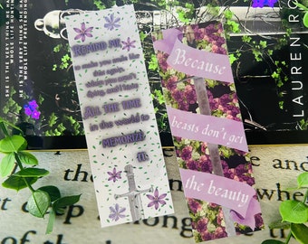 Powerless Bookmark / Fantasy Reader / Gift for Reader / Bookish / Book Lovers