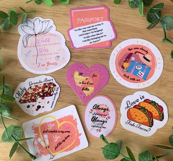 The Spanish Love Deception Sticker Set L Romance Read L Books - Etsy