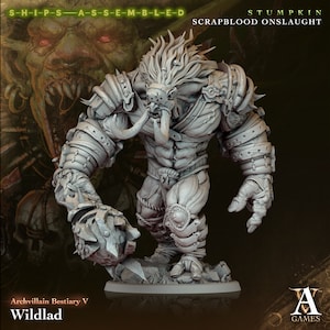 Wildlad - Scrapblood Onslaught - Highly Detailed Resin 8k 3D Printed Miniature