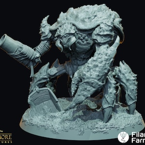 Ucar Major - Curse of the Drowned Crew - Highly Detailed Resin 3D Printed Miniature