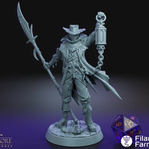 Darius Thorne, Fighter/Hunter - Ascent Into Madness - Highly Detailed Resin 3D Printed Miniature