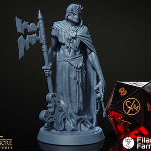 Asylum Keymaster - Asylum of Nightmares - Highly Detailed Resin 8k 3D Printed Miniature