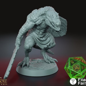 Troglodyte - The Lost Expedition - Highly Detailed Resin 3D Printed Miniature