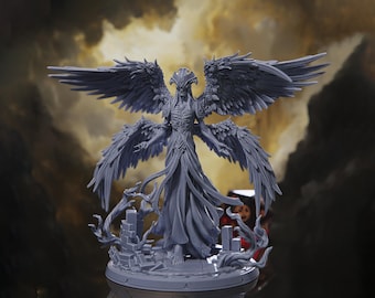 Angel of Death - Trial of Souls - Highly Detailed Resin 8k 3D Printed Miniature