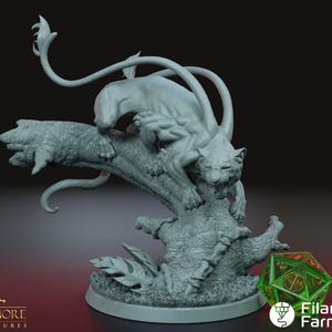 Shadow Prowler - The Lost Expedition - Highly Detailed Resin 3D Printed Miniature