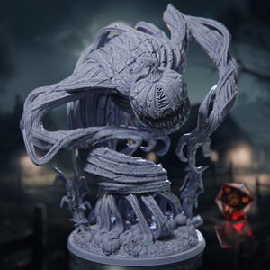 The Harvest Master - Harvest of Dread - Highly Detailed Resin 8k 3D Printed Miniature