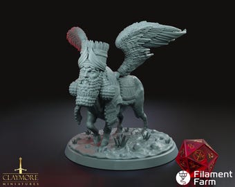 Lamassu - Death in the Dunes - Highly Detailed Resin 3D Printed Miniature