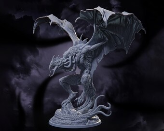 Voruzhar, The Brainstealer - Nightmares of the Far Realm - Highly Detailed Resin 8k 3D Printed Miniature