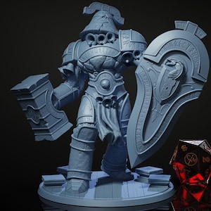 Belltower Construct - Heist at Dragon's Keep - Highly Detailed Resin 8k 3D Printed Miniature