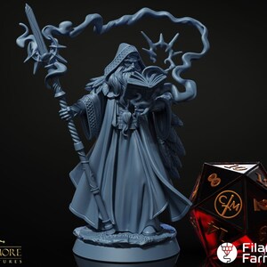 Eamon, The Wanderer - Wizard - Aftermath - Highly Detailed Resin 8k 3D Printed Miniature
