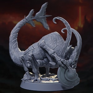 Rust Monster - The Conflagration - Highly Detailed Resin 8k 3D Printed Miniature