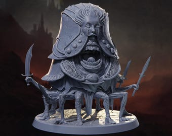 Weeping Carapace - Crusade of Penitence - Highly Detailed Resin 8k 3D Printed Miniature