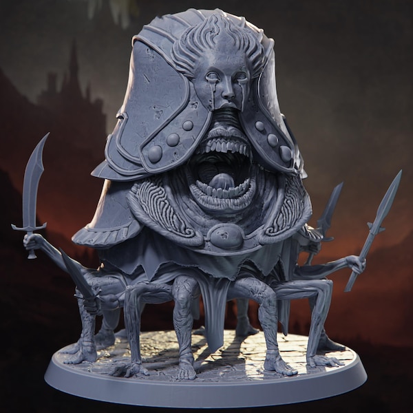 Weeping Carapace - Crusade of Penitence - Highly Detailed Resin 8k 3D Printed Miniature