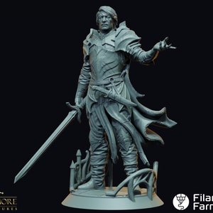Vampire Knight - A Feast of Blood - Highly Detailed Resin 8k 3D Printed Miniature