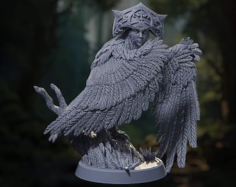 Gurvka, Guardian of the Lake - Fall of the Eternal Kings - Highly Detailed Resin 8k 3D Printed Miniature
