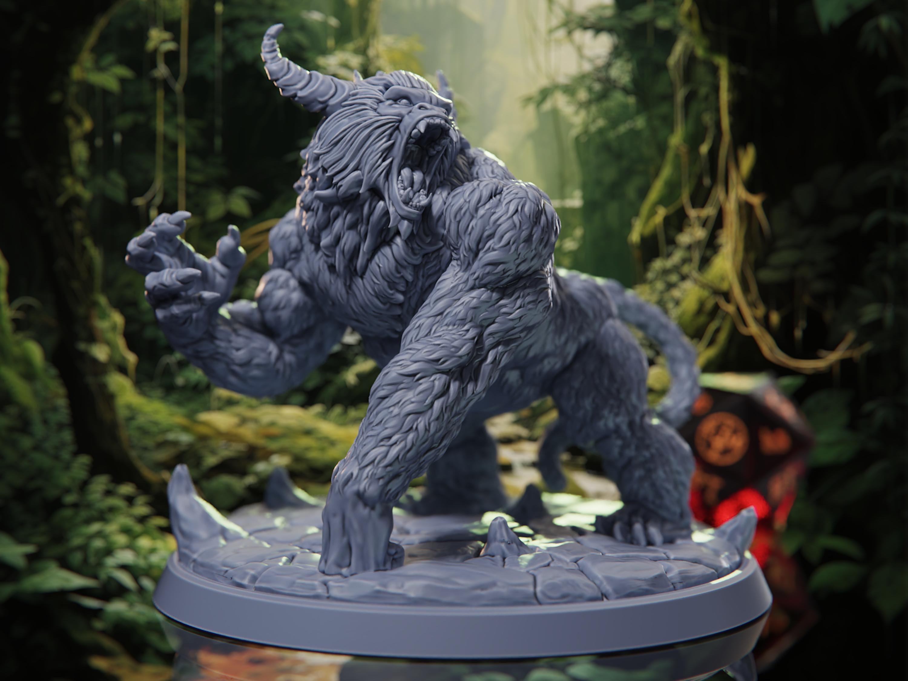 創作人形 少年オブジェ・『Fragmentum Temporis-08』 Great Horned Ape - Rangers of the Savage Frontiers - Highly