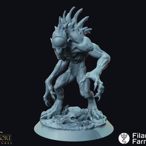 Nothic - Whispers in the Swamp - Highly Detailed Resin 8k 3D Printed Miniature